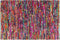BAFRA - Laagpolig vloerkleed - Multicolor - 140 x 200 cm - Polyester