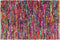 BAFRA - Laagpolig vloerkleed - Multicolor - 140 x 200 cm - Polyester