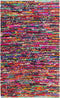 BAFRA - Laagpolig vloerkleed - Multicolor - 140 x 200 cm - Polyester