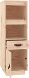 vidaXL - Hoge - kast - 34x40x108,5 - cm - massief - grenenhout