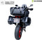 Bagagetas van DS COVERS - 60L - Zwart - Waterdicht - Elastieke binders - Geschikt voor iedere motor