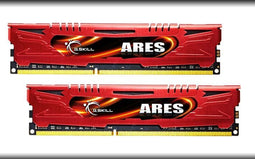 G.Skill Ares F3-1600C9D-16GAR - DDR3 Werkgeheugen - 16GB (2x 8GB) - 1.600MT/s CAS 9 (2 stuks)