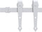 vidaXL - Schuifdeur - met - beslag - 80x210 - cm - massief - grenenhout