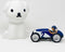 Baghera Retro Speelgoedauto Racer Blue