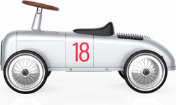 Baghera Roadster Union Type C- Loopauto - Retro - Racewagen zilver