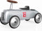 Baghera Roadster Union Type C- Loopauto - Retro - Racewagen zilver