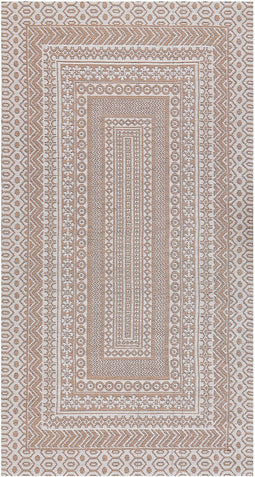 BAGLAR - Jute vloerkleed - Beige/Wit - 80 x 150 cm - Jute