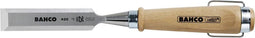 Bahco 425-26 Steekbeitel, houten handgreep, vernikkelde stalen ring, 26 x 140 mm