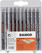 Bahco 91-WOOD-10P Decoupeerzaagbladenset voor hout en kunststof, 10-delig 1 set(s)