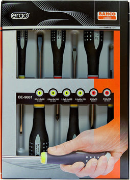 Bahco BE 9881 Schroevendraaierset - 6 delig