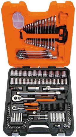 BAHCO Dopsleutelset 1/4" en 1/2" 108-delig S108