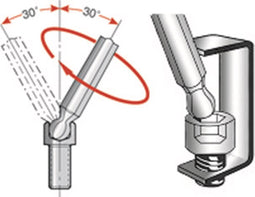 Bahco haakse stiftsleutel met kogel kop - 4mm
