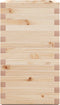 vidaXL - Plantenbak - 90x40x72 - cm - massief - grenenhout
