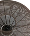 Bahoto plafondlamp Ø40 cm - mat donkerbruin