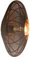 Bahoto plafondlamp Ø40 cm - mat donkerbruin