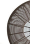 Bahoto plafondlamp Ø40 cm - mat donkerbruin
