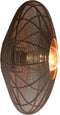 Bahoto plafondlamp Ø40 cm - mat donkerbruin