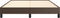 vidaXL - Bedframe - kunstleer - bruin - 140x200 - cm