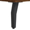 vidaXL - Dressoir - 69,5x34x90 - cm - bewerkt - hout - bruin - eikenkleur