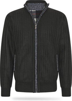 Cappuccino Italia Bounded Jacket - Heren Vest - Polyester - Zwart - Maat XXL