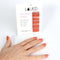 LAUED Nagelstickers - Nail Wraps - 16 Extreem Dunne Nagellak Stickers - Manicure Nail Art Folie - Creamy Red Beauty