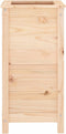 vidaXL - Plantenbak - 40x40x78 - cm - massief - grenenhout
