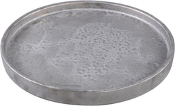 PTMD Plateau Kasim - 33x33x3 cm - Keramiek - Zilver