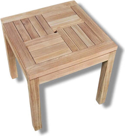 Bajo Bijzettafel 50x50 Teak