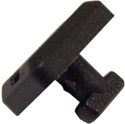 Bajonetsluiting voor rond kettingscherm /