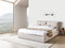 BAJONNA - Bed met opbergruimte - Beige - 180 x 200 cm - Polyester