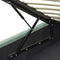 BAJONNA - Bed met opbergruimte - Mintgroen - 180 x 200 cm - Fluweel