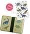 BEAU by Bo A Little Lovely Company Back to school set - Drinkfles RVS/4 Snackdozen/Bentobox - Dinosaurussen