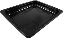 Bak - Gerecycled PET - 1/2 gastronormbak - 326x266x40mm - zwart - 120 stuks