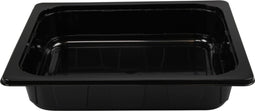 Bak - Gerecycled PET - 1/2 gastronormbak - 326x266x65mm - zwart - 100 stuks