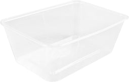 Bak - PP - 1000cc - 172x120x60mm - transparant - 500 stuks