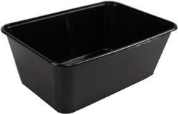 Bak - PP - 1000ml - 172x120x60mm - zwart - 500 stuks