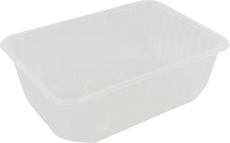 Bak - PP - 1000ml - kilobak - 186x133x63mm - transparant - 500 stuks