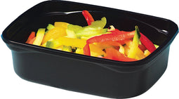 Bak - PP - 150ml - kunststof cup - 108x82x30mm - zwart - 1000 stuks