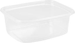 Bak - PP - 200ml - kunststof cup - 108x82x40mm - transparant - 1000 stuks