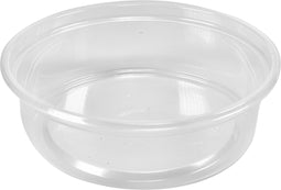 Bak - PP - 250ml - Ø101mm - kunststof bakje - transparant - 1000 stuks