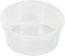 Bak - PP - 350ml - Ø115mm - transparant - 500 stuks