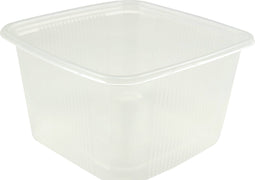 Bak - PP - 500cc - 114x114x58mm - transparant - 500 stuks