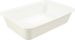 Bak - PP - 500cc - 172x120x35mm - wit - 500 stuks