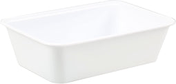 Bak - PP - 650cc - 172x120x45mm - wit - 500 stuks