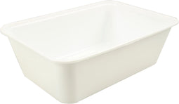 Bak - PP - 750cc - 172x120x50mm - wit - 500 stuks