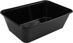 Bak - PP - 750ml - 172x120x50mm - zwart - 500 stuks