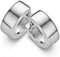 Casa Jewelry Wals Ultra - Oorringen - Gerhodineerd - Zilver