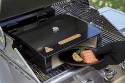 BakerStone Pizzaoven - Pizzagrill - BBQ Basics - Zwart - Voor buiten - Steenoven