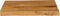 vidaXL - Tafelblad - met - natuurlijke - rand - 60x40x3,8 - cm - massief - mangohout