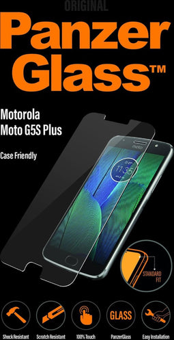 PanzerGlass Case Friendly Gehard Glas Screenprotector voor de Motorola Moto G5S Plus